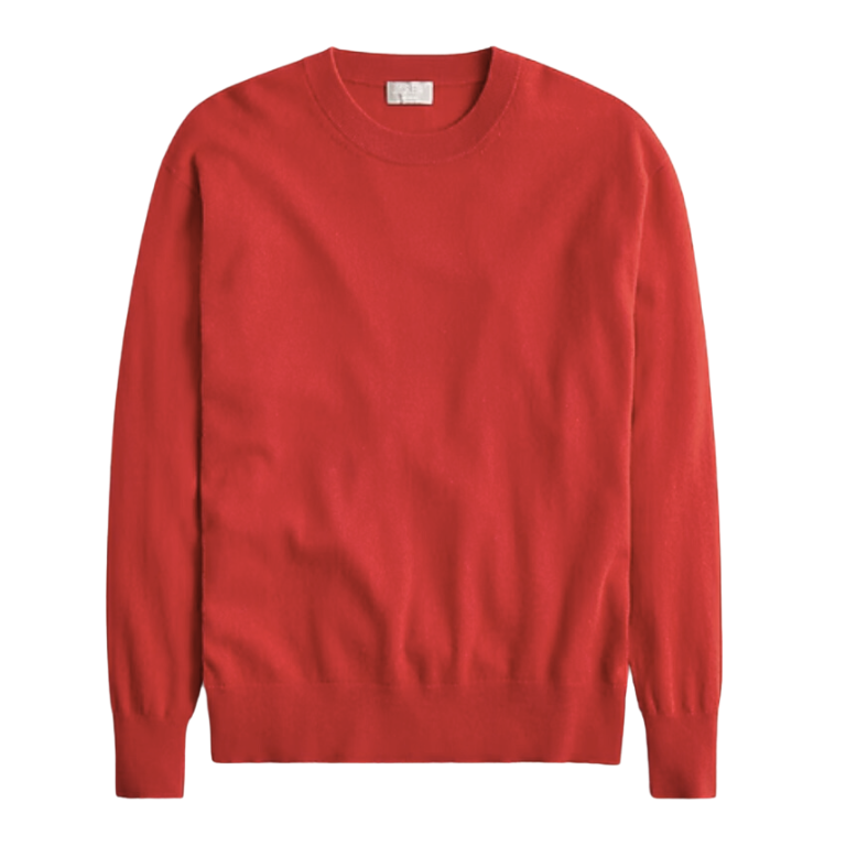 Cashmere Relaxed Crewneck Sweater